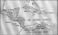 Situación geográfica de la Audiencia de Panamá